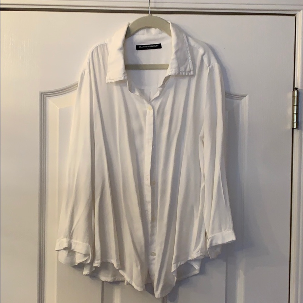 White Brandy Buttondown